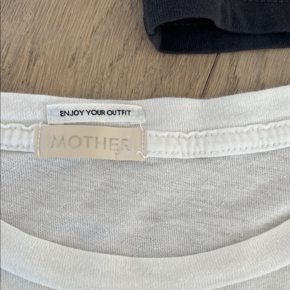 MOTHER Short Sleeve Tees - Black, White, and Red - Picture 2 of 6